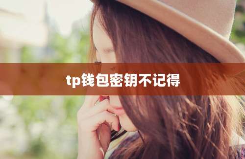 tp钱包密钥不记得