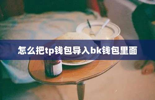 怎么把tp钱包导入bk钱包里面