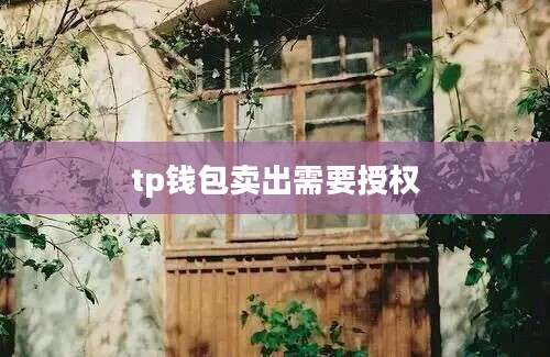 tp钱包卖出需要授权