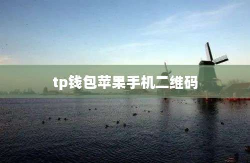 tp钱包苹果手机二维码