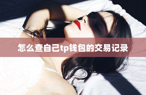 怎么查自己tp钱包的交易记录