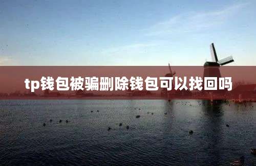 tp钱包被骗删除钱包可以找回吗