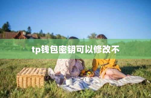tp钱包密钥可以修改不