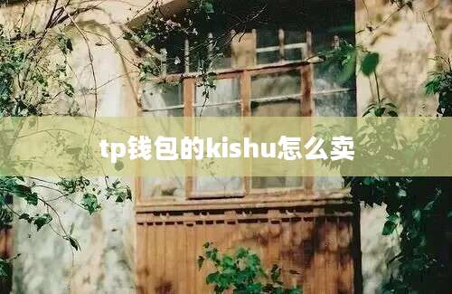 tp钱包的kishu怎么卖
