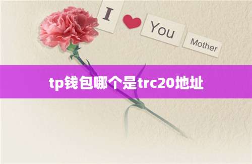 tp钱包哪个是trc20地址