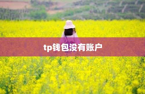 tp钱包没有账户