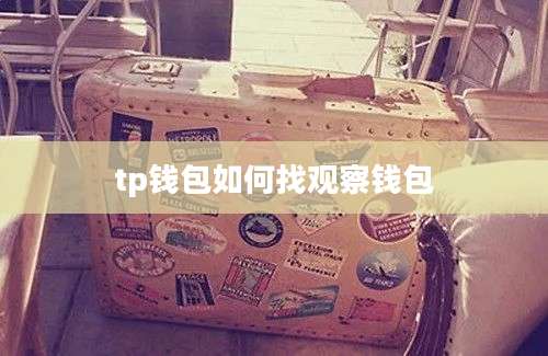 tp钱包如何找观察钱包