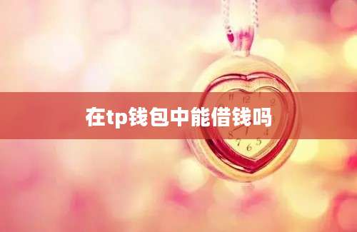 在tp钱包中能借钱吗