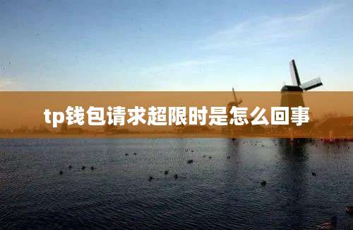 tp钱包请求超限时是怎么回事