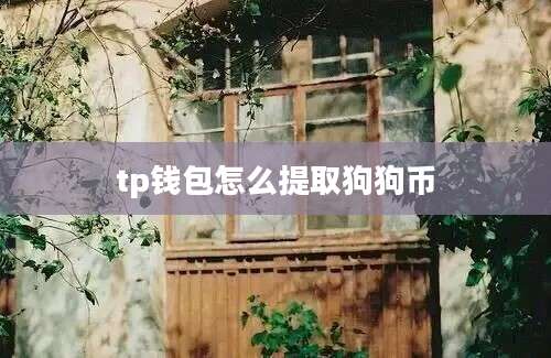 tp钱包怎么提取狗狗币