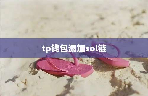 tp钱包添加sol链