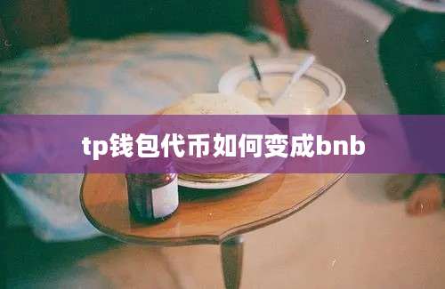 tp钱包代币如何变成bnb