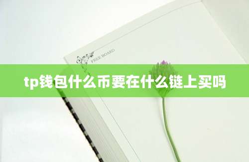 tp钱包什么币要在什么链上买吗