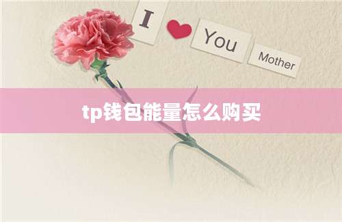 tp钱包能量怎么购买