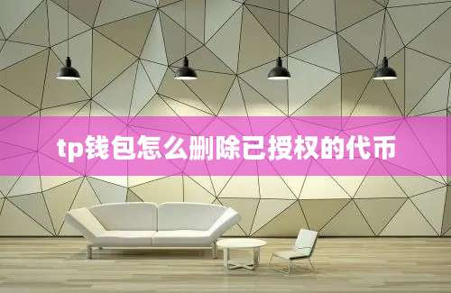 tp钱包怎么删除已授权的代币