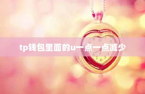 tp钱包里面的u一点一点减少