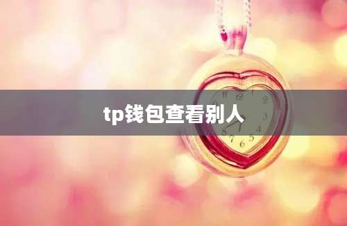 tp钱包查看别人