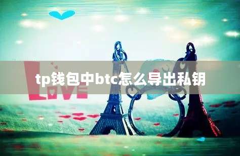 tp钱包中btc怎么导出私钥