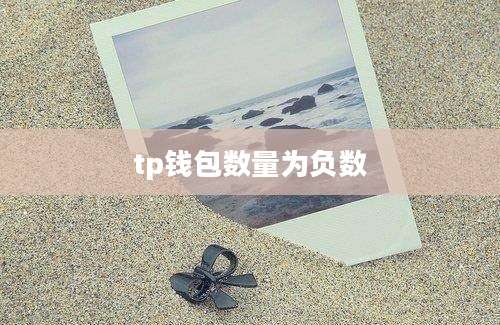 tp钱包数量为负数
