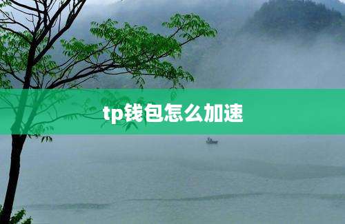 tp钱包怎么加速