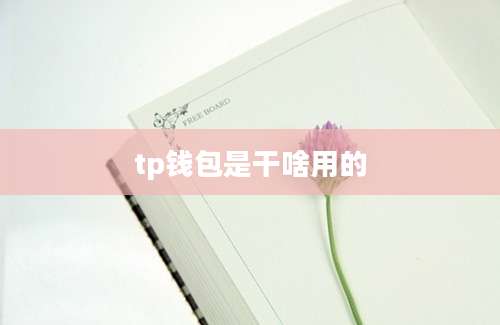 tp钱包是干啥用的