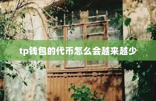 tp钱包的代币怎么会越来越少