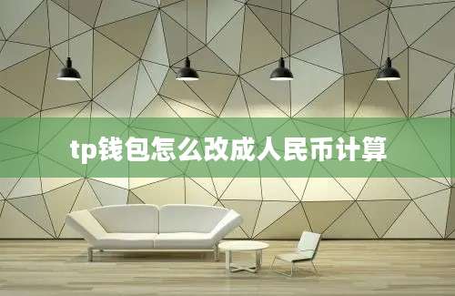 tp钱包怎么改成人民币计算